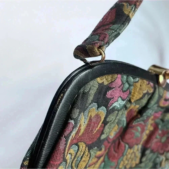 Vintage Jane Shilton Tapestry Pocketbook Handbag Purse - Picture 3 of 6